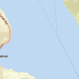 Port Chilkoot Alaska Street Map