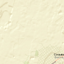 Sos’va Street Map