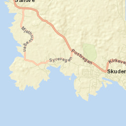 Skudeneshavn Street Map
