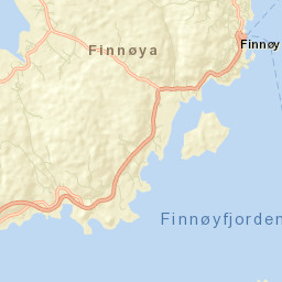 Finnøy Street Map