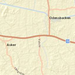 Odensbacken Street Map