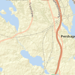 Pershagen Street Map