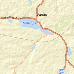 Vårsta Street Map