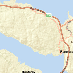 Vikevåg Street Map