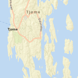 Tjøme Street Map