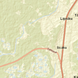 Iisaku Street Map