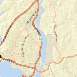 Larvik Street Map