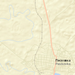 Peskovka Street Map