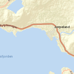 Jørpeland Street Map