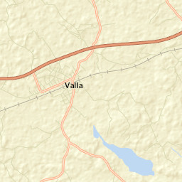 Valla Street Map
