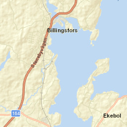 Billingsfors Street Map