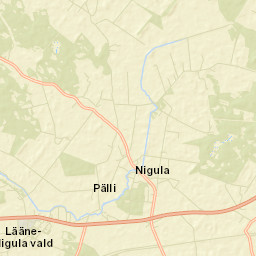 Lääne-Nigula vald Street Map