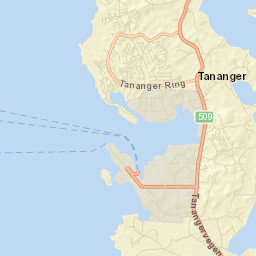 Tananger Street Map