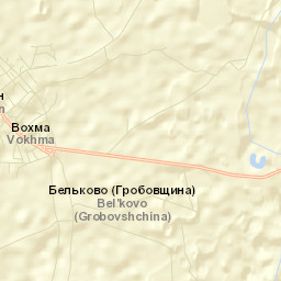 Vokhma Street Map