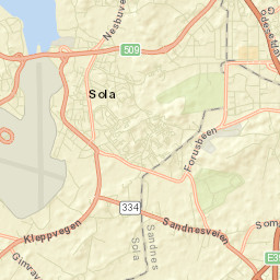 Sola Street Map