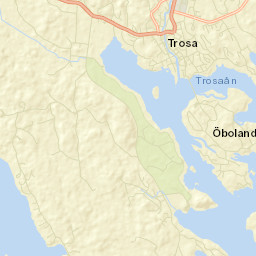 Trosa Street Map