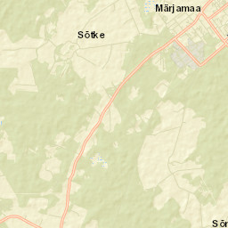 Märjamaa vald Street Map