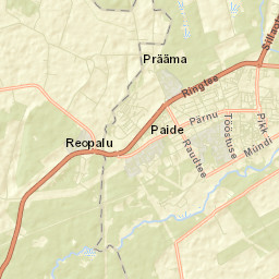 Paide linn Street Map