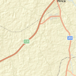 Hova Street Map