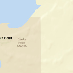 Clarks Point Alaska Street Map