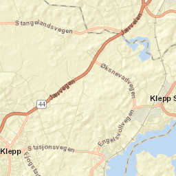 Klepp Street Map