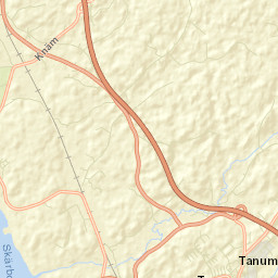 Tanumshede Street Map