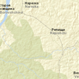 Zarubino Street Map