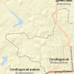 Slobodskoy Street Map