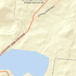 Valerianovsk Street Map