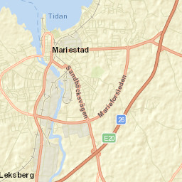 Mariestad Street Map