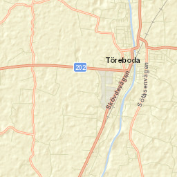 Töreboda Street Map