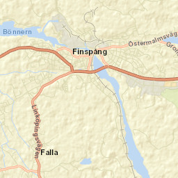 Finspång Street Map