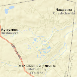 Yëlkino Street Map