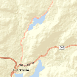 Vikeså Street Map