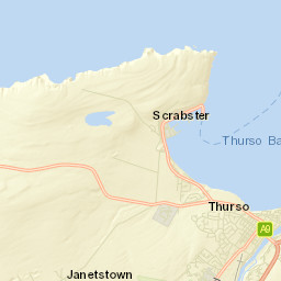 Thurso Street Map