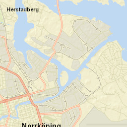 Norrkoping Street Map