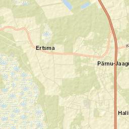 Pärnu-Jaagupi Street Map