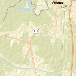 Võhma Street Map