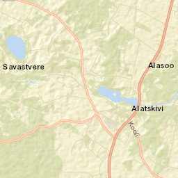 Alatskivi Street Map