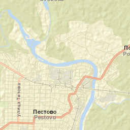 Pestovo Street Map