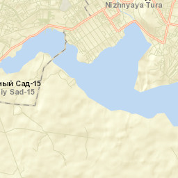 Nizhnyaya Tura Street Map