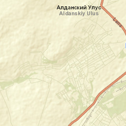 Aldan Street Map