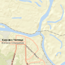 Kirovo-Chepetsk Street Map