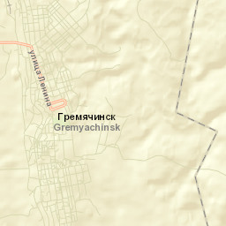 Gremyachinsk Street Map