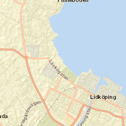 Lidköping Street Map