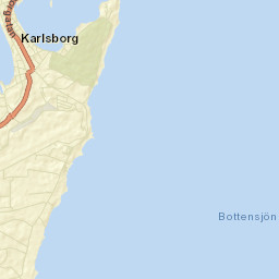 Karlsborg Street Map