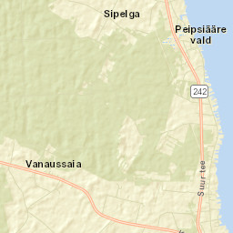 Peipsiääre vald Street Map