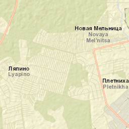 Pankovka Street Map
