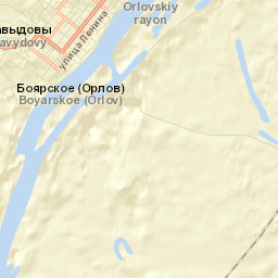 Orlov Street Map