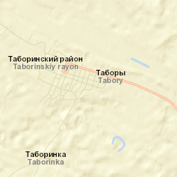 Tabory Street Map